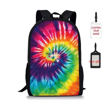 Tie Dye School Bags For Teenage Girls New Arrival Waterproof Children Backpacks 3D Printed Back Pack For Custom Name Free Gift
Tie Dye School Bags For Teenage Girls New Arrival Waterproof Children Backpacks 3D Printed Back Pack For Custom Name Free Gift
