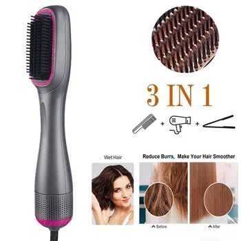 3 In 1 Hair Dryer Brush One Step Hair Dryer For Hair Hot Air Brush Blow Dryer Travel Blower Drier Hot Comb Hairdryer Hairbrush
3 In 1 Hair Dryer Brush One Step Hair Dryer For Hair Hot Air Brush Blow Dryer Travel Blower Drier Hot Comb Hairdryer Hairbrush