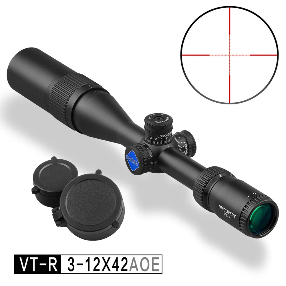 Shock Proof Discovery VT-R 3-12x42AOE Tactical Hunting Scope Used for Rifle PCP Airsoft
Shock Proof Discovery VT-R 3-12x42AOE Tactical Hunting Scope Used for Rifle PCP Airsoft