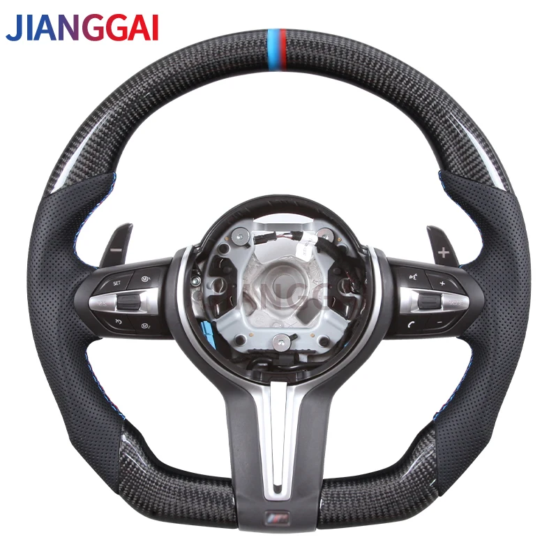 100% Carbon Fiber Steering Wheel Is Suitable For BMW M5 F10 M5 F90/M6 F06/M6 F12/M6 F13/M8 F91/M8 F92/M8 F93
100% Carbon Fiber Steering Wheel Is Suitable For BMW M5 F10 M5 F90/M6 F06/M6 F12/M6 F13/M8 F91/M8 F92/M8 F93