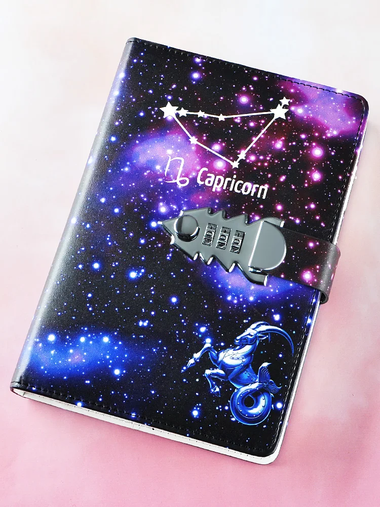 Password Constellation A5 Notebook With Lock Writing Pads Lockable Notepad Binder Diary School Supplies Student Gift
Password Constellation A5 Notebook With Lock Writing Pads Lockable Notepad Binder Diary School Supplies Student Gift