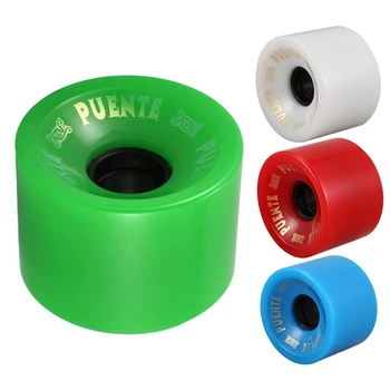 PUENTE 4Pack Skateboard Wheels PU Wearable Flexible Durable 70X51mm Skateboard Rebuilding or Repair Kit
PUENTE 4Pack Skateboard Wheels PU Wearable Flexible Durable 70X51mm Skateboard Rebuilding or Repair Kit