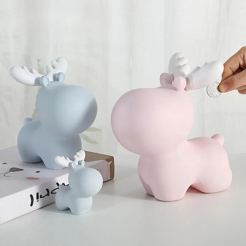 Elk Child Piggy Bank For Children Numismatics Coin Box Piggy Bank Money Piggybank Toys Simulation Money Boxes Home Decor Gift
Elk Child Piggy Bank For Children Numismatics Coin Box Piggy Bank Money Piggybank Toys Simulation Money Boxes Home Decor Gift