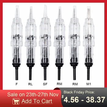 10/50/100pcs Disposable Permanent makeup Needles RL RS F SF RM MG eyebrow Tattoo Cartridges Needle For microblading PMU machine
10/50/100pcs Disposable Permanent makeup Needles RL RS F SF RM MG eyebrow Tattoo Cartridges Needle For microblading PMU machine