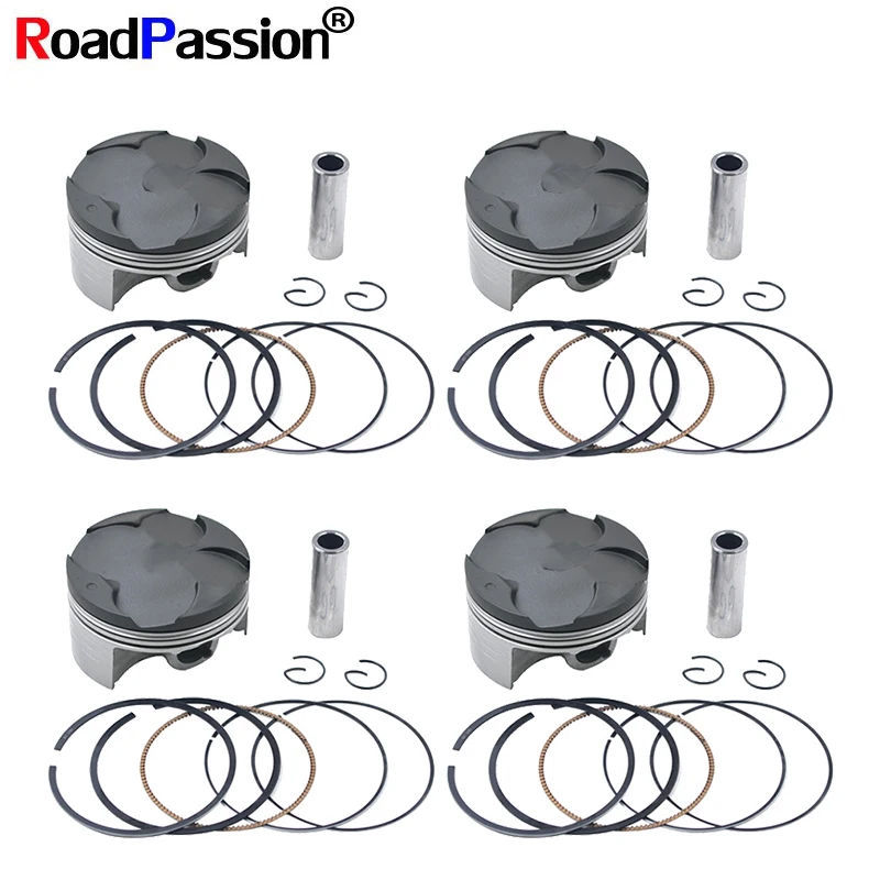 4Sets Motorcycle Accessories Cylinder Bore STD~+50 Size 67mm 67.25mm 67.50mm Piston Rings Full Kit For HONDA CBR600 F5 CBR600RR
4Sets Motorcycle Accessories Cylinder Bore STD~+50 Size 67mm 67.25mm 67.50mm Piston Rings Full Kit For HONDA CBR600 F5 CBR600RR
