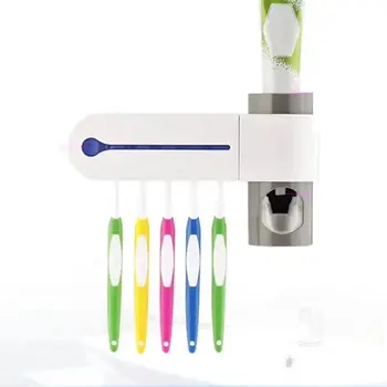 Toothbrush Sterilizer Automatic Toothpaste Dispenser Uv Disinfecting Toothbrush Shelf Toothpaste Holder Toothbrush Holder
Toothbrush Sterilizer Automatic Toothpaste Dispenser Uv Disinfecting Toothbrush Shelf Toothpaste Holder Toothbrush Holder