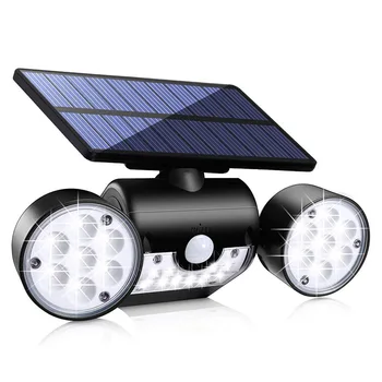 Solar Lights Outdoor 30 LED Solar Wall Lights with Motion Sensor Dual Head Spotlights 360° Adjustable Solar Motion Lights
Solar Lights Outdoor 30 LED Solar Wall Lights with Motion Sensor Dual Head Spotlights 360° Adjustable Solar Motion Lights