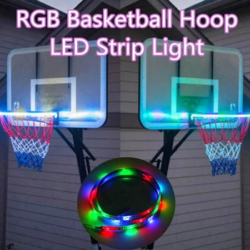 Outdoors RGB Solar LED Light Multicolor Indicator Light For Evening Basketball Game IP65 Waterproof Basket Hoop Strip Light D30
Outdoors RGB Solar LED Light Multicolor Indicator Light For Evening Basketball Game IP65 Waterproof Basket Hoop Strip Light D30