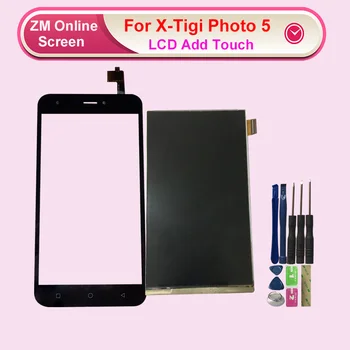 For X-TiGi Photo 5 LCD Display Add Touch Screen Digitizer Replacement With Tools
For X-TiGi Photo 5 LCD Display Add Touch Screen Digitizer Replacement With Tools