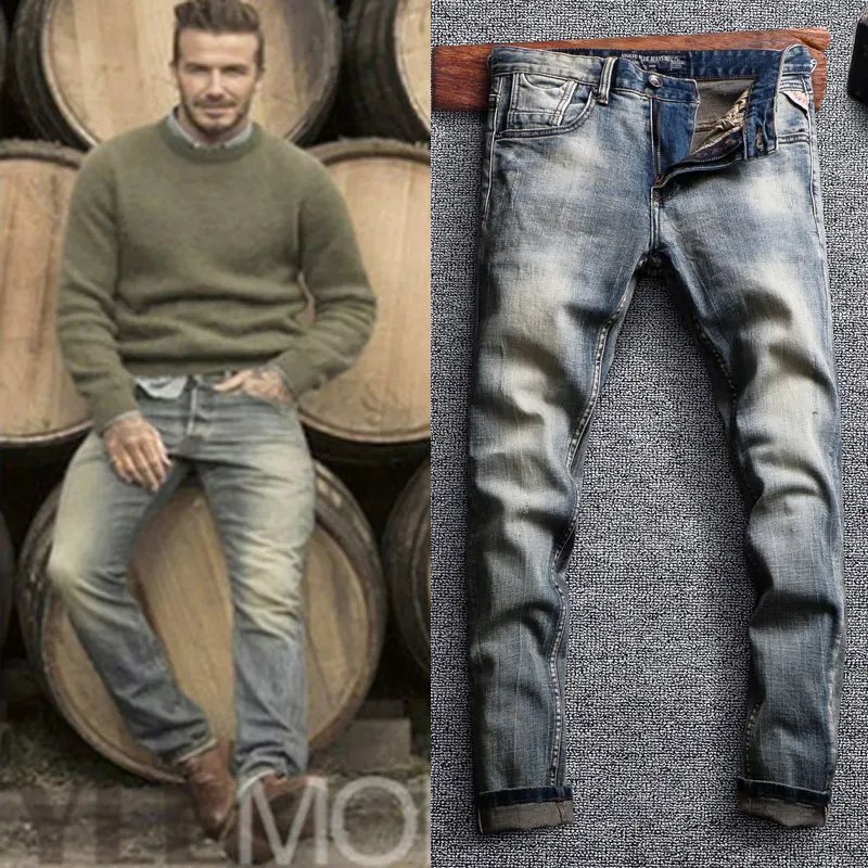 Italian Style Fashion Men Jeans Slim Fit Elastic Classical Denim Pants Designer Jeans Retro Color Basic Vintage Jeans Men
Italian Style Fashion Men Jeans Slim Fit Elastic Classical Denim Pants Designer Jeans Retro Color Basic Vintage Jeans Men