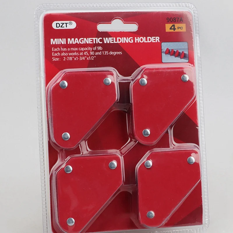 4 Pcs/set Mini Triangle-Welding Positioner 9Lb Magnetic Fixed Angle Soldering Locator Tools Without Switch Welding Accessories
4 Pcs/set Mini Triangle-Welding Positioner 9Lb Magnetic Fixed Angle Soldering Locator Tools Without Switch Welding Accessories