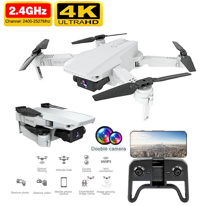 Rc Drone 2020 NEW Drone 4k HD WiFi real-time transmission video fpv Quadcopter With Wide-Angle HD Camera MINI Drone
Rc Drone 2020 NEW Drone 4k HD WiFi real-time transmission video fpv Quadcopter With Wide-Angle HD Camera MINI Drone