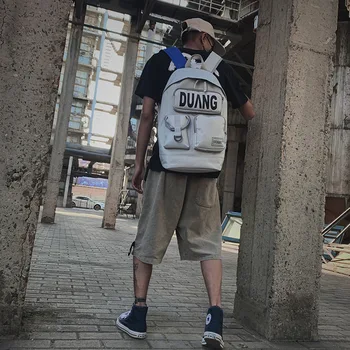 High Quality Design Hip Hop Backpack Weekend Travel Cloth Bag Multifunction College Student Unisex Schoolbag Couple Bag DF498
High Quality Design Hip Hop Backpack Weekend Travel Cloth Bag Multifunction College Student Unisex Schoolbag Couple Bag DF498