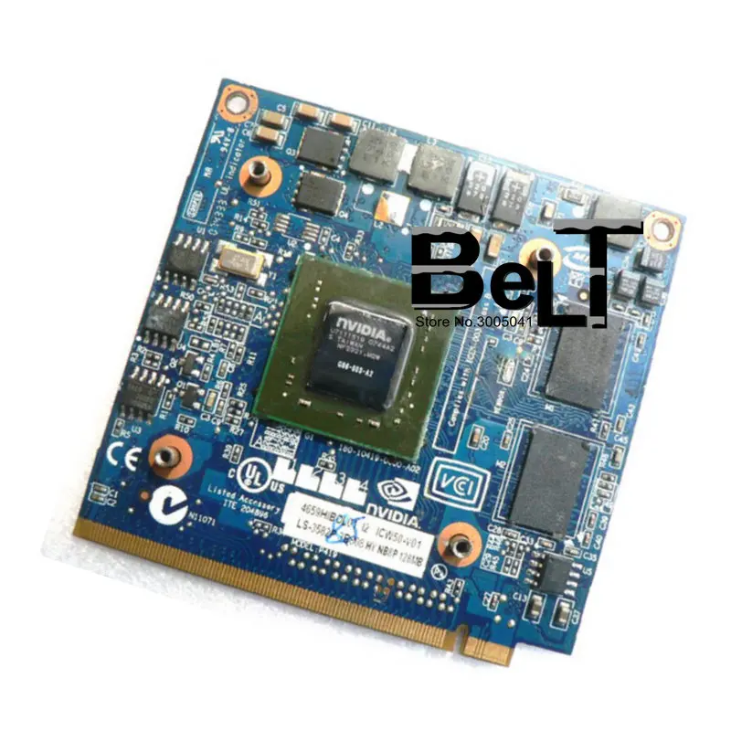 Для видеокарты GeForce 8400M GS 8400MGS DDR2 128MB для Acer Aspire 5920G 5520 5520G 4520 7520G 7520 7720G
Для видеокарты GeForce 8400M GS 8400MGS DDR2 128MB для Acer Aspire 5920G 5520 5520G 4520 7520G 7520 7720G