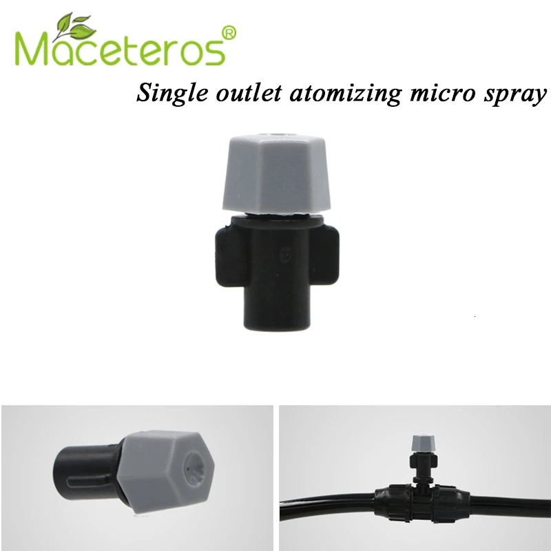 10Pcs Single Outlet Adjustable Atomizing Microsprinkler Garden Atomizing Nozzle Sprayer Gardening Single Export Atomizing Nozzle
10Pcs Single Outlet Adjustable Atomizing Microsprinkler Garden Atomizing Nozzle Sprayer Gardening Single Export Atomizing Nozzle