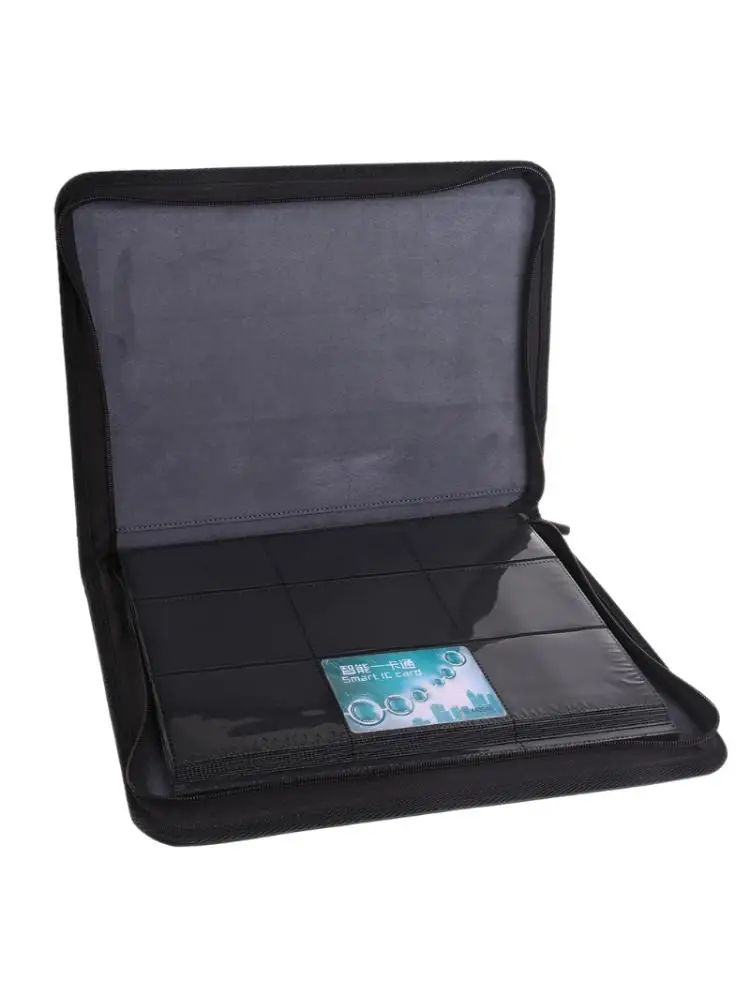 360 Pockets Trading Card Sleeves Side Loading Pocket Binder Album Pages Card Collector PU Leather with Zipper
360 Pockets Trading Card Sleeves Side Loading Pocket Binder Album Pages Card Collector PU Leather with Zipper