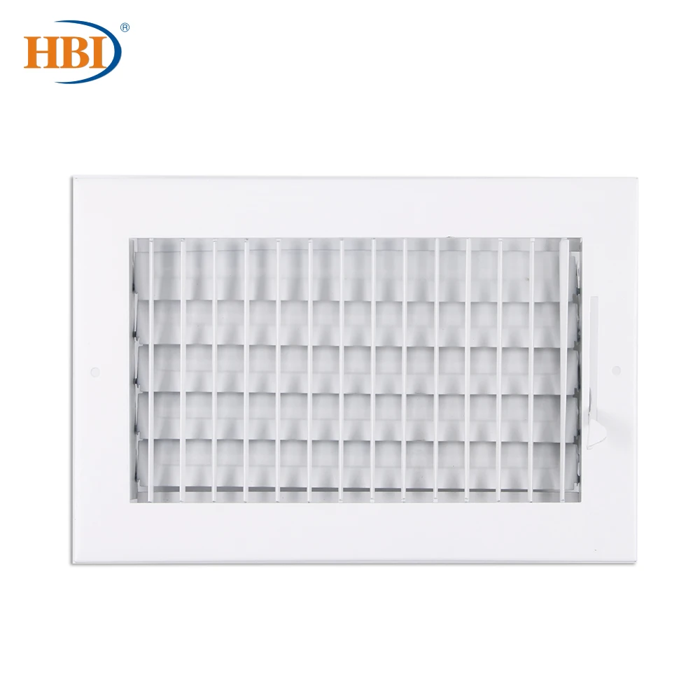 HBI W10"*H6" Adjustable Blade White Ceiling/Sidewall Air Register Vent Cover Diffuser Heavy Duty Stamped Steel
HBI W10"*H6" Adjustable Blade White Ceiling/Sidewall Air Register Vent Cover Diffuser Heavy Duty Stamped Steel