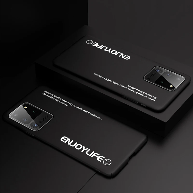 Ультратонкий матовый чехол из поликарбоната для телефона Samsung Galaxy S21 S20 S10 E S9 Note 20 10