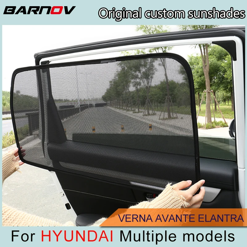 Car Special Magnetic Curtain Window SunShades Mesh Shade Blind Original Custom For Hyundai Verna Avante Elantra-3th/4th/5th/6th
Car Special Magnetic Curtain Window SunShades Mesh Shade Blind Original Custom For Hyundai Verna Avante Elantra-3th/4th/5th/6th