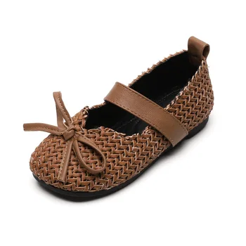 2020 Spring Kid's Weave Sandals Shoes Casuals Hook & Loop Solid Shallow Butterfly-knot Round Toe Sweet Flat Heels Non-slip DF206 
2020 Spring Kid's Weave Sandals Shoes Casuals Hook & Loop Solid Shallow Butterfly-knot Round Toe Sweet Flat Heels Non-slip DF206