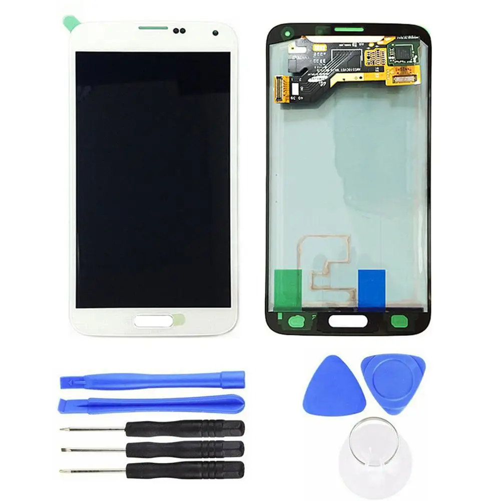 LCD Display Touch Screen Digitizer Parts for Samsung Galaxy S5 G900A G900T G900V
LCD Display Touch Screen Digitizer Parts for Samsung Galaxy S5 G900A G900T G900V