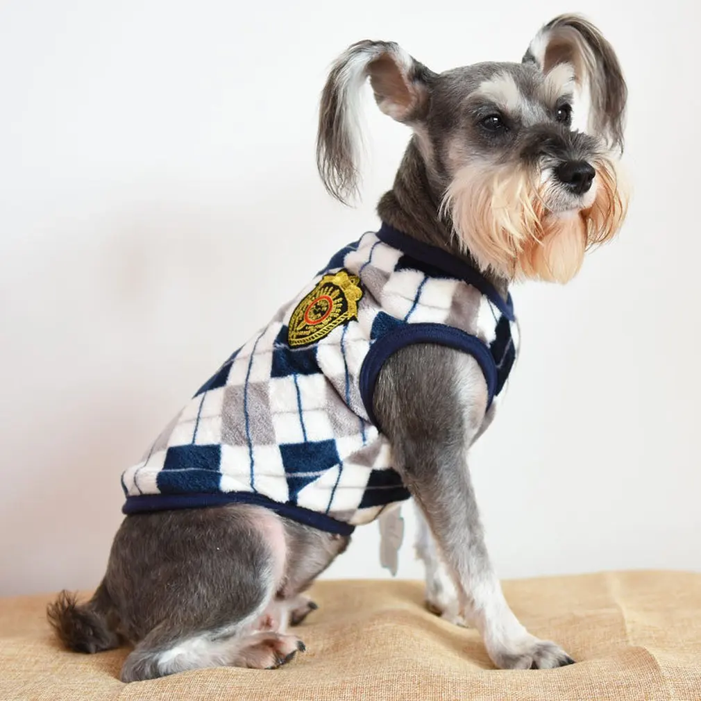 Pet Clothes Flannel Print Vest Large Dog British Diamond Shape Fashion Vest Dog Clothes Autumn and Winter Dog Clothes
Pet Clothes Flannel Print Vest Large Dog British Diamond Shape Fashion Vest Dog Clothes Autumn and Winter Dog Clothes