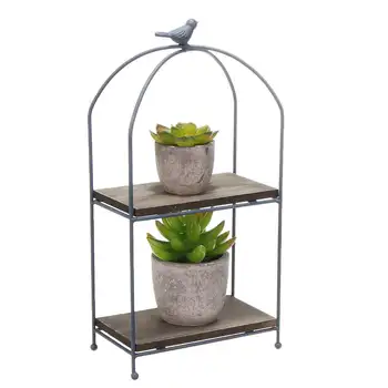 Home Metal Iron Plant Rack Succulent shelf with wood plate Decorative Desktop Garden flower Stand Modern 3 layer Bird nest shape
Home Metal Iron Plant Rack Succulent shelf with wood plate Decorative Desktop Garden flower Stand Modern 3 layer Bird nest shape