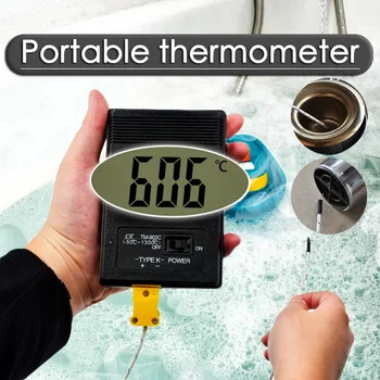 TM902C Digital K Type Thermometer Sensor+Thermocouple Probe Detector 1pc TM-902C Temperature Meter
TM902C Digital K Type Thermometer Sensor+Thermocouple Probe Detector 1pc TM-902C Temperature Meter