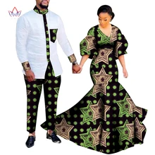 2 Piece Set African Dashiki Print Couple Clothing for Lovers Men Top Pants Set and Women Puff Sleeve Party Long Dress WYQ840
2 Piece Set African Dashiki Print Couple Clothing for Lovers Men Top Pants Set and Women Puff Sleeve Party Long Dress WYQ840