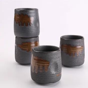 240ml Imitation Stoneware Rib Round Mouth Mug Creative Ceramic Tea Mug Coffee Cup
240ml Imitation Stoneware Rib Round Mouth Mug Creative Ceramic Tea Mug Coffee Cup
