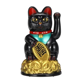 1Pcs Black Classic Lucky Wealth Electric Wink Cat Waving Cat Beckoning Maneki Feng Shui Crafts Home Decor Christmas Gifts
1Pcs Black Classic Lucky Wealth Electric Wink Cat Waving Cat Beckoning Maneki Feng Shui Crafts Home Decor Christmas Gifts