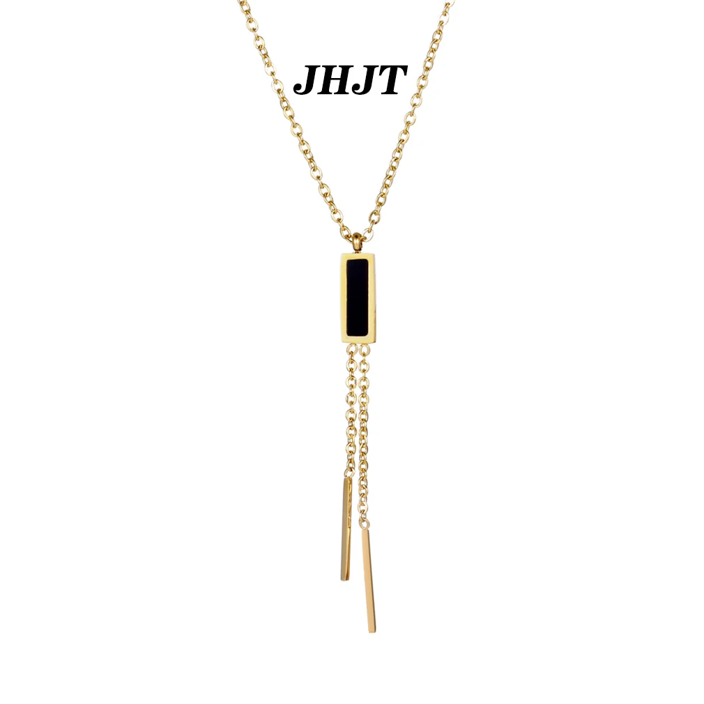 JHJT Choker Stainless Steel Chain Link Pendant Necklaces for Women Punk Gold Long Chain Fashion Necklace Jewelry Gift
JHJT Choker Stainless Steel Chain Link Pendant Necklaces for Women Punk Gold Long Chain Fashion Necklace Jewelry Gift