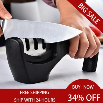 Knife Sharpener Removable 3 Stages Knife Stainless Steel Professional High Quality Kitchen Sharpening Diamond Stone Grinder
Knife Sharpener Removable 3 Stages Knife Stainless Steel Professional High Quality Kitchen Sharpening Diamond Stone Grinder