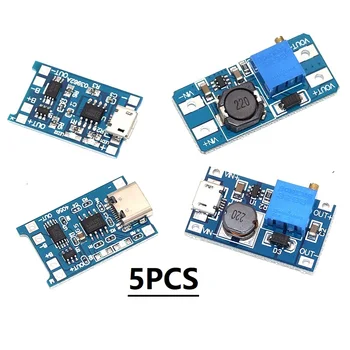 MT3608 DC-DC boost module 2A boost board input voltage 2-24V rise 28V adjustable 18650 1A lithium battery charging board
MT3608 DC-DC boost module 2A boost board input voltage 2-24V rise 28V adjustable 18650 1A lithium battery charging board