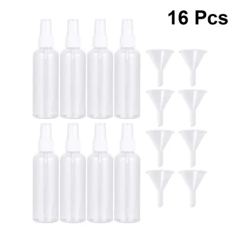 16pcs 100ml Transparent Spray Bottle Portable Travel Bottle Fine Spray Empty Bottle for Perfume Cosmetics (8pcs Transparent Bott
16pcs 100ml Transparent Spray Bottle Portable Travel Bottle Fine Spray Empty Bottle for Perfume Cosmetics (8pcs Transparent Bott