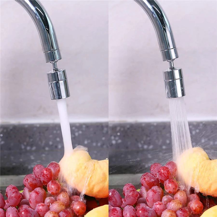 2 in 1 Faucet Kitchen Sink Aerator 360 Degree Swivel Rotating Spout Splash Basin Faucet Single Head Bubbler Water Saving Foamer
2 in 1 Faucet Kitchen Sink Aerator 360 Degree Swivel Rotating Spout Splash Basin Faucet Single Head Bubbler Water Saving Foamer