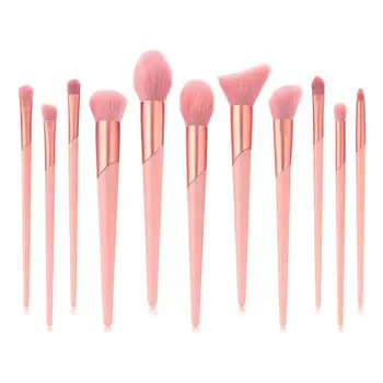 

11PCS Professional Makeup Brushes Set Foundation Eyebrow Eyeliner Blush Cosmetic Concealer Brush Foundation Sets Maquiagem