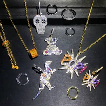 S925 Sterling Silver European lucky eye Teddy Bear Dinosaur Skull Bracelet Necklace Earrings women cartoon accessories
S925 Sterling Silver European lucky eye Teddy Bear Dinosaur Skull Bracelet Necklace Earrings women cartoon accessories