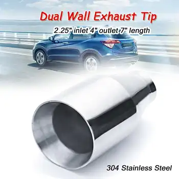 Universal 58mm-101mm Car Exhaust Muffler Pipe Dual Wall Exhaust Tip Tail Pipe Outlet Nozzle Stainless Steel
Universal 58mm-101mm Car Exhaust Muffler Pipe Dual Wall Exhaust Tip Tail Pipe Outlet Nozzle Stainless Steel