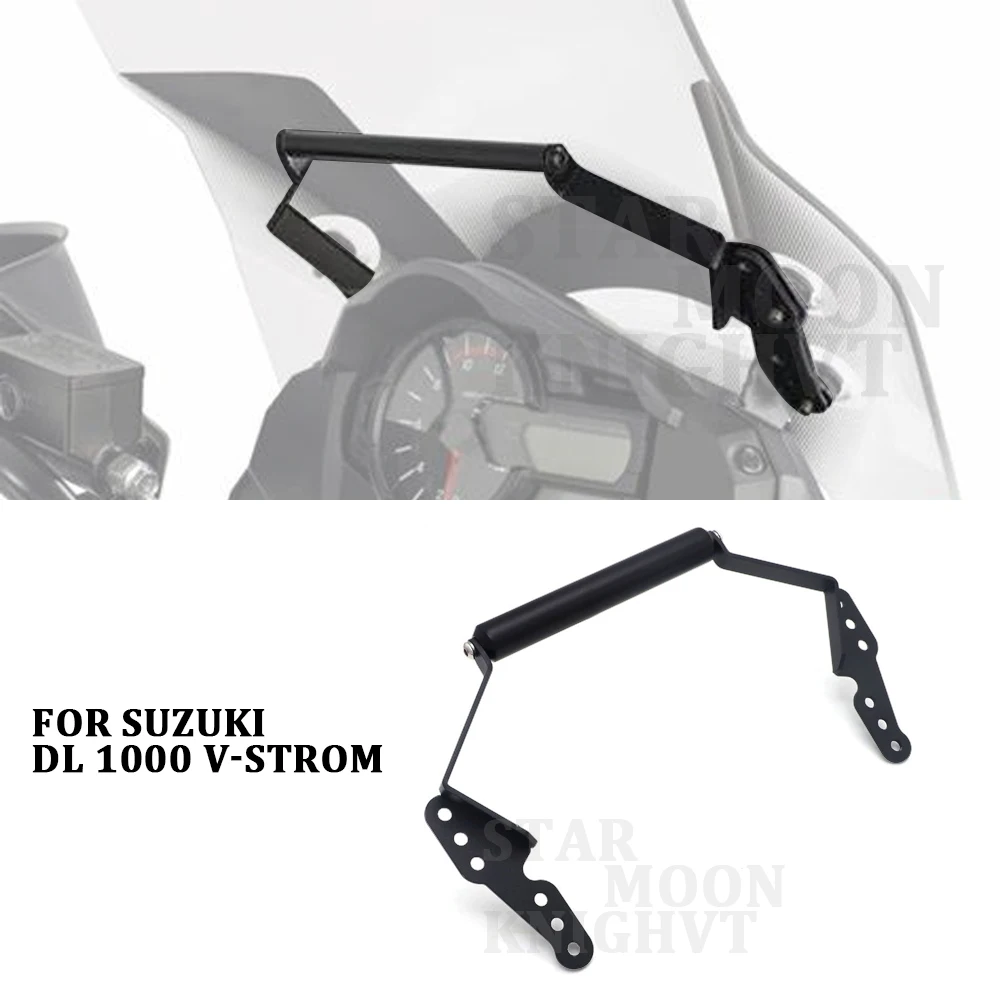 Black Navigation Bracket Mount Smartphone GPS Holder For Suzuki DL 1000 V-Strom vstrom 1000 2017 2018 2019
Black Navigation Bracket Mount Smartphone GPS Holder For Suzuki DL 1000 V-Strom vstrom 1000 2017 2018 2019