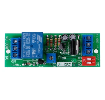 DC12V Adjustable Signal Trigger Timer Relay High Level Time Delay Turn Off Relay Drop Shipping
DC12V Adjustable Signal Trigger Timer Relay High Level Time Delay Turn Off Relay Drop Shipping