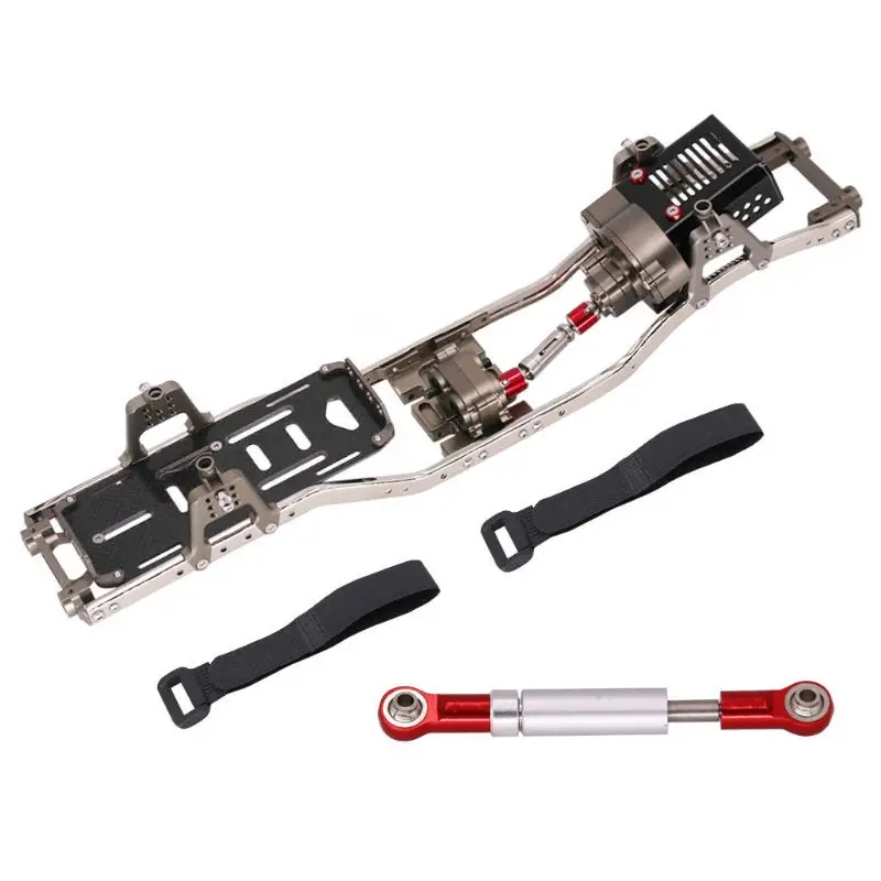 2020 New Universal Metal Wheelbase Assembled Frame Chassis for 1/10 RC Tracked Vehicles SCX10 90046 with Front Gearbox
2020 New Universal Metal Wheelbase Assembled Frame Chassis for 1/10 RC Tracked Vehicles SCX10 90046 with Front Gearbox