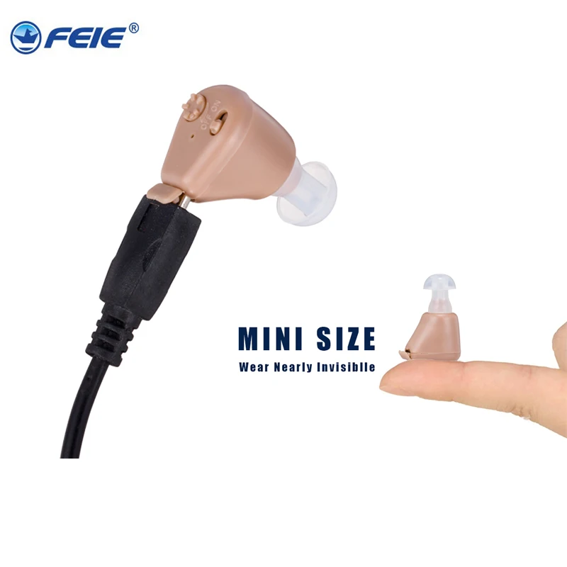 

S-216 Hearing Aids Rechargeable Mini Hearing Aid Sound Amplifier Invisible Hear Clear For The Elderly Deaf Ear Care Tools