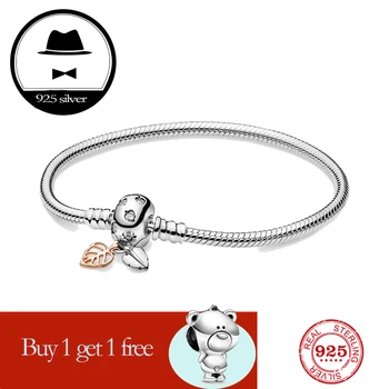 FIT original authentic 100% 925 sterling silver pan charm chain bracelet for women fashion classic luxury jewelry snake bracelet
FIT original authentic 100% 925 sterling silver pan charm chain bracelet for women fashion classic luxury jewelry snake bracelet