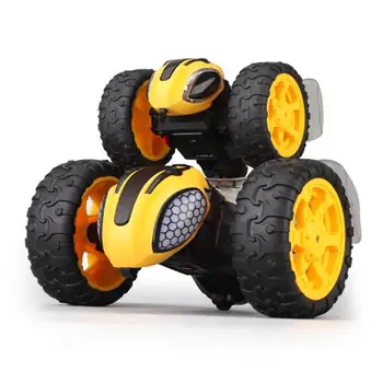 OOTDTY RC Stunt Car Toys for Kids Rotating 360 Flips 2.4Ghz Electric Rechargable Radio Controlled Race Car with Headlig
OOTDTY RC Stunt Car Toys for Kids Rotating 360 Flips 2.4Ghz Electric Rechargable Radio Controlled Race Car with Headlig