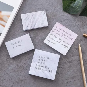 1Pcs Marble Sticky Note Kawaii Memo Pad Planner Paper Sticker Cute Korean School Office Supplies Stationery 
1Pcs Marble Sticky Note Kawaii Memo Pad Planner Paper Sticker Cute Korean School Office Supplies Stationery