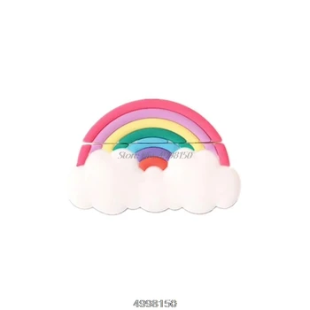 Creative Rainbow Protective Case Silicone Cover Shockproof Shell for Airpods Pro Dropship
Creative Rainbow Protective Case Silicone Cover Shockproof Shell for Airpods Pro Dropship