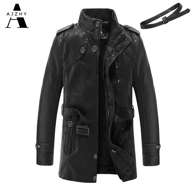 Winter Leather Jacket Men Faux Fur Coats Winter Warm Pu Long Thick Motorcycle Jacket and Coats Mens Military Windbreaker Clothes
Winter Leather Jacket Men Faux Fur Coats Winter Warm Pu Long Thick Motorcycle Jacket and Coats Mens Military Windbreaker Clothes