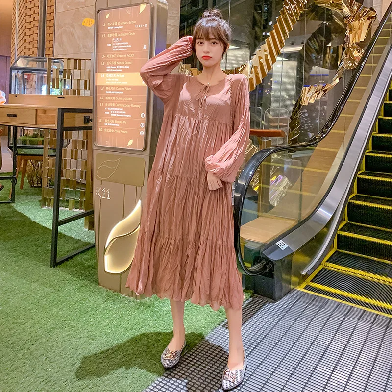 Maternity Clothes Autumn And Winter 2019 New Style Korean-style Fashion Mid-length Loose-Fit Pregnant Women Dress
Maternity Clothes Autumn And Winter 2019 New Style Korean-style Fashion Mid-length Loose-Fit Pregnant Women Dress