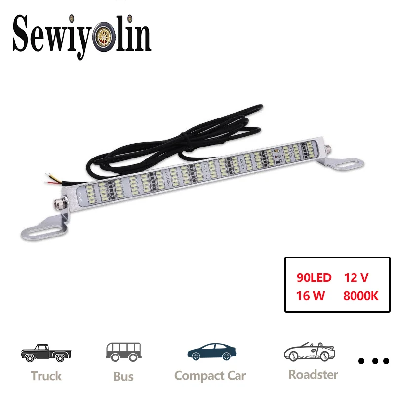 Sewiyolin Slim 90 Led Light Bar 12V Universal License Plate Lights Brake Light 2400LM 8000K Spot Flood Combo Off Road Work Light 
Sewiyolin Slim 90 Led Light Bar 12V Universal License Plate Lights Brake Light 2400LM 8000K Spot Flood Combo Off Road Work Light